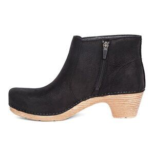 EUC Dansko Maria Clog Booties in Black Sz 6.5 - 7 / EU 37